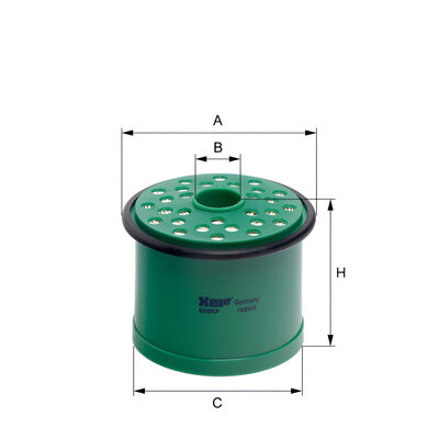 Hengst Filter Fuel Filter - E60KP