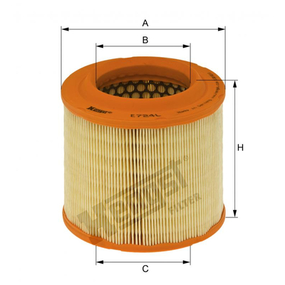 Hengst Filter Air Filter - E724L