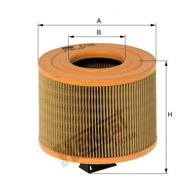 Hengst Filter Air Filter - E733L