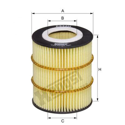 Hengst Filter Oil Filter - E832HD317