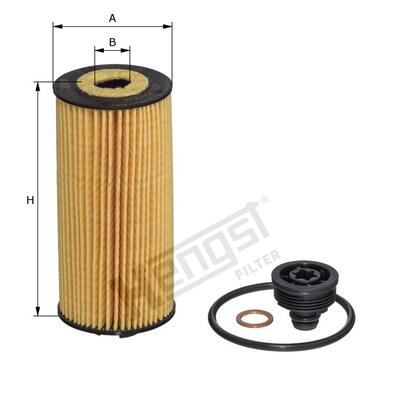 Hengst Filter Oil Filter - E833HD321