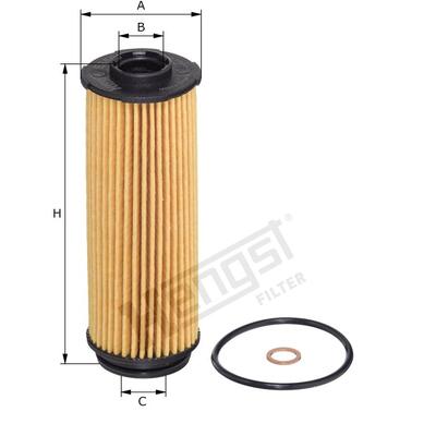 Hengst Filter Oil Filter - E859HD352