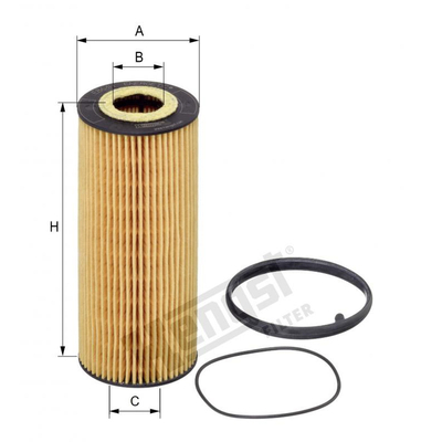 Hengst Filter Oil Filter - E864HD184