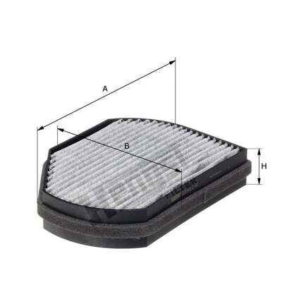 Hengst Filter Cabin Air Filter - E914LCR