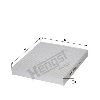 Hengst Filter Cabin Air Filter - E961LI