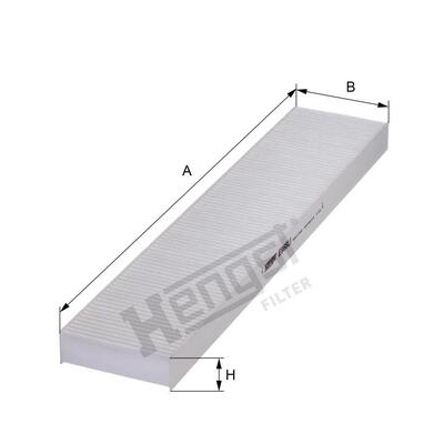 Hengst Filter Cabin Air Filter - E968LI