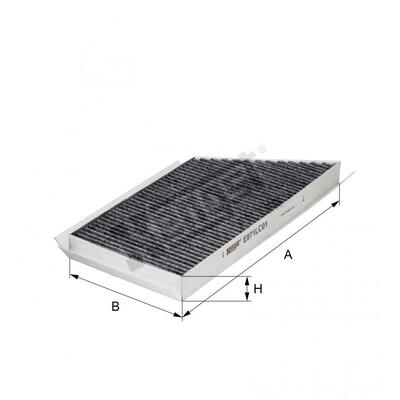 Hengst Filter Cabin Air Filter - E971LC01