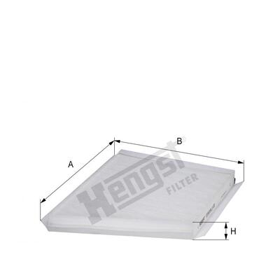 Hengst Filter Cabin Air Filter - E989LIR