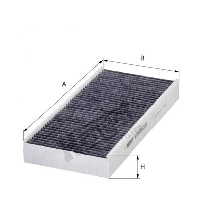 Hengst Filter Cabin Air Filter - E990LC02