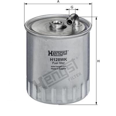 Hengst Filter Fuel Filter - H128WK