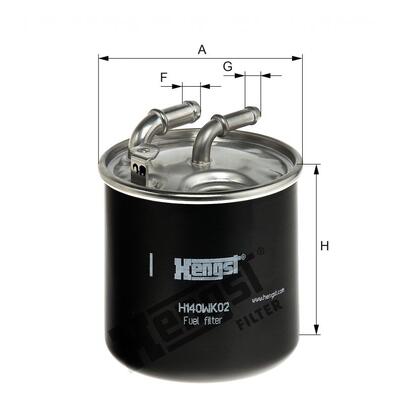 Hengst Filter Fuel Filter - H140WK02