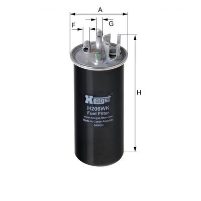 Hengst Filter Fuel Filter - H206WK