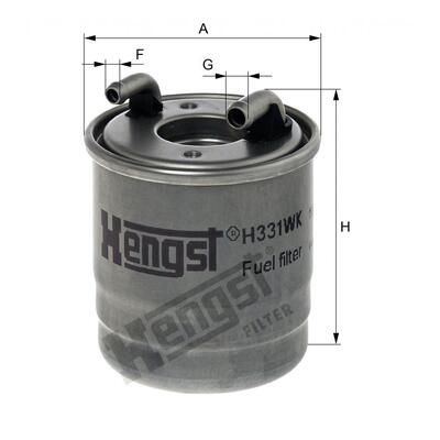 Hengst Filter Fuel Filter - H331WK