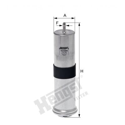 Hengst Filter Fuel Filter - H339WK