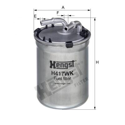 Hengst Filter Fuel Filter - H417WK