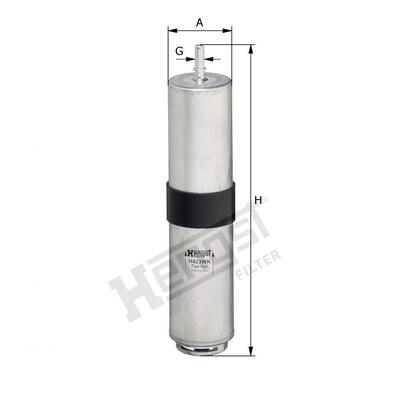 Hengst Filter Fuel Filter - H423WK