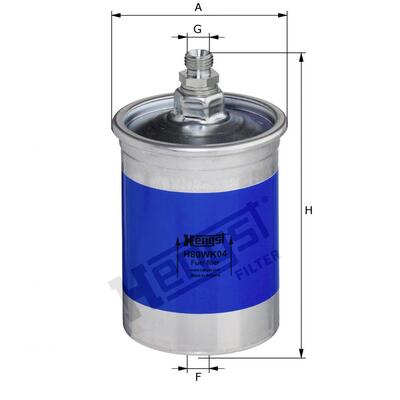 Hengst Filter Fuel Filter - H80WK04