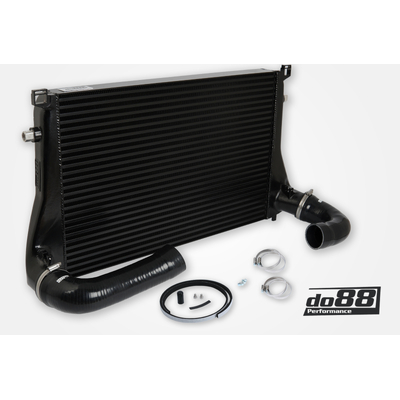 do88 AUDI SEAT SKODA VW 1.8 / 2.0 TSI (MQB) Intercooler, Black hoses - ICM-300-S