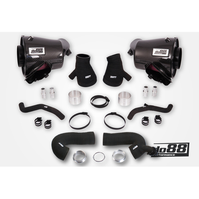 do88 Porsche 911 Turbo (992) Induction system, 66mm outl, with Turbo inlet hoses - LF-210-ST-66-212