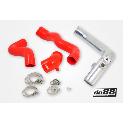 do88 SAAB 9-3 99-02 T7 Pressure pipe with Red hoses - PP-03-og93R