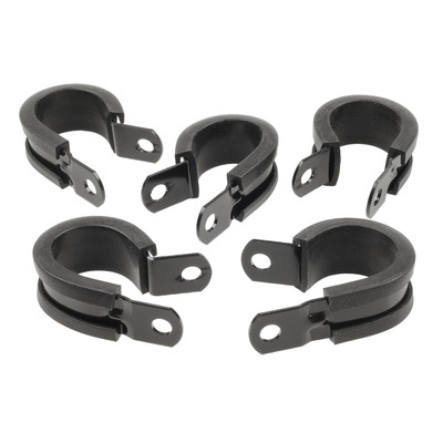 Raceworks Cushioned P Clips ID 28.6mm 5pk - RWF-158-28MM