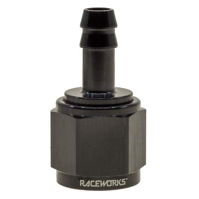 Raceworks Female AN-10 to Barb 3/8in - RWF-411-10-06BK