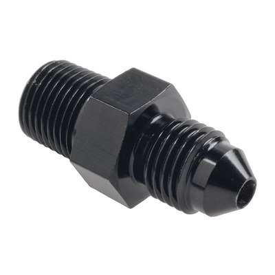 Raceworks AN-3 Male Flare to NPT 1/8in straight - RWF-816-03BK