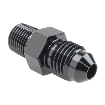 Raceworks An-4 Male Flare To Npt 1/8In Straight - RWF-816-04BK