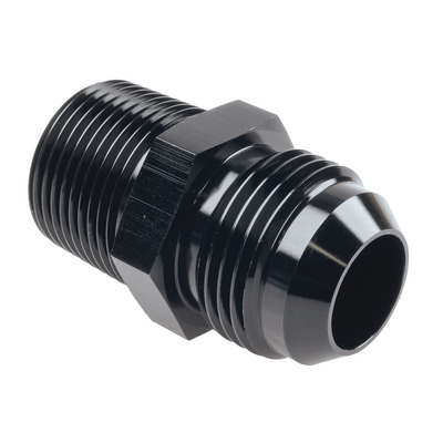 Raceworks AN-12 Male Flare to NPT 3/4in straight - RWF-816-12BK