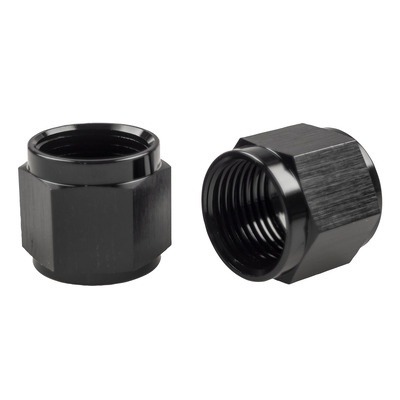 Raceworks AN-10 Aluminium Tube Nut Pk2 - RWF-818-10BK