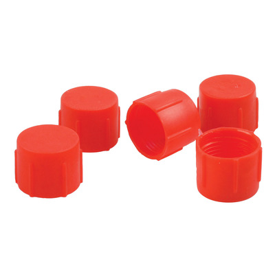 Raceworks AN-4 Plastic Flare Cap 5pk - RWF-820-04PL