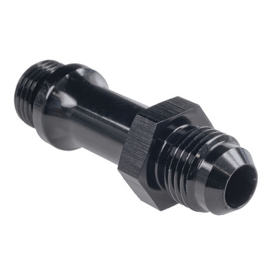 Raceworks Male Flare AN-8 to AN-8 ORB Long - RWF-920-08LBK