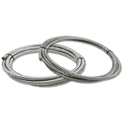 Raceworks Stainless Braided Cutter E85 Hose AN-4 10 Metres - RWH-100-04-10M