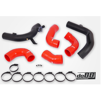 do88 VAG 2.0 TSI EA888 Gen4 (300hp+) OEM IC Pressure pipes, Red hoses - TR-340-OE-1-R