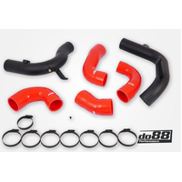 do88 VAG 2.0 TSI EA888 Gen4 (245hp) OEM IC Pressure pipes, Red hoses - TR-340-OE-2-R