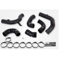 do88 VAG 2.0 TSI EA888 Gen4 (245hp) OEM IC Pressure pipes, Black hoses - TR-340-OE-2-S