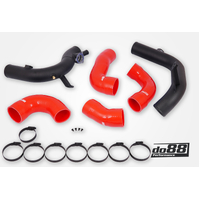 do88 VAG 2.0 TSI EA888 Gen4 (300hp+) do88 IC Pressure pipes, Red hoses - TR-340-do88-1-R