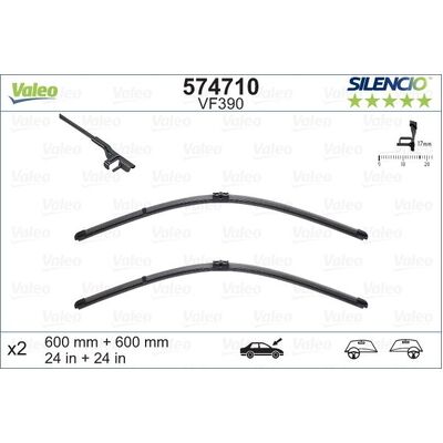 Valeo Wiper Blade Set - VM390