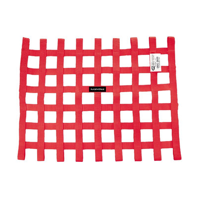 Raceworks Red Loop Style Window Net - VPR-070BK