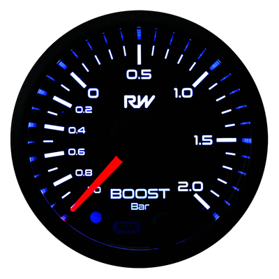 Raceworks Raceworks 52Mm Electronic Boost/Vac Gauge (Bar) Kit - VPR-301