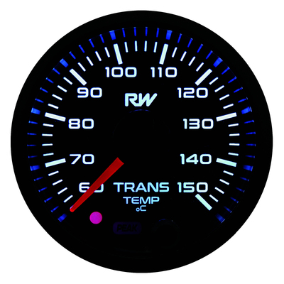 Raceworks Raceworks 52Mm Electronic Transmission Temperature Gauge Kit - VPR-308