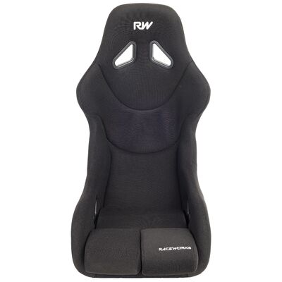 Raceworks Carbon Small Raceworks Seat Black Cloth FIA Approved - VPR-401-S