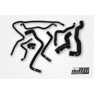 do88 SAAB 9-3 Turbo T7 99-03 Coolant hoses Black - do88-kit101S