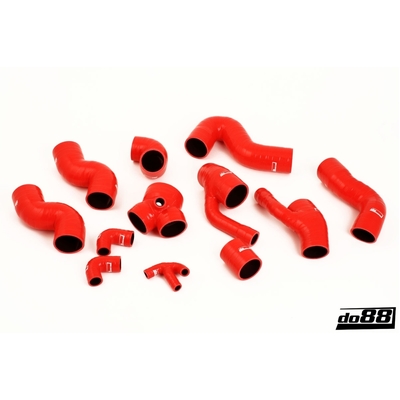 do88 Audi S4/A6 2.7 Bi Turbo Pressure hoses Red - do88-kit109R