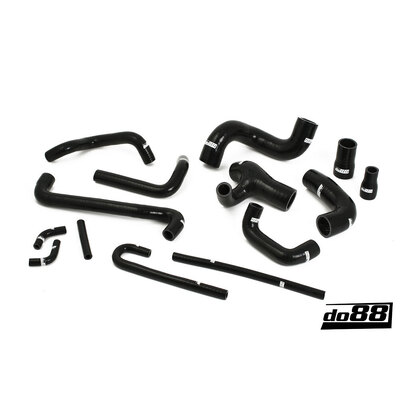 do88 BMW M3 E30 Coolant hoses Black - do88-kit130S