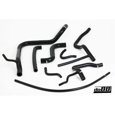 do88 SAAB 900 Turbo T8 1981-1989 Coolant hoses Black - do88-kit131S