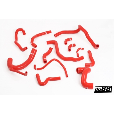 do88 Audi S4/RS4 2.7 BiTurbo Radiator hoses Red - do88-kit133R