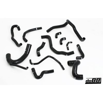 do88 Audi S4/RS4 2.7 BiTurbo Radiator hoses Black - do88-kit133S