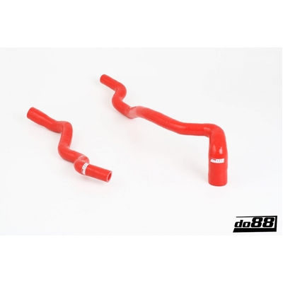 do88 Saab 900 / 9-3 RHD Heater core hoses Red - do88-kit139R