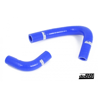 do88 Volvo 740/940 Turbo 92-98 Coolant hoses oil cooler Blue - do88-kit167B